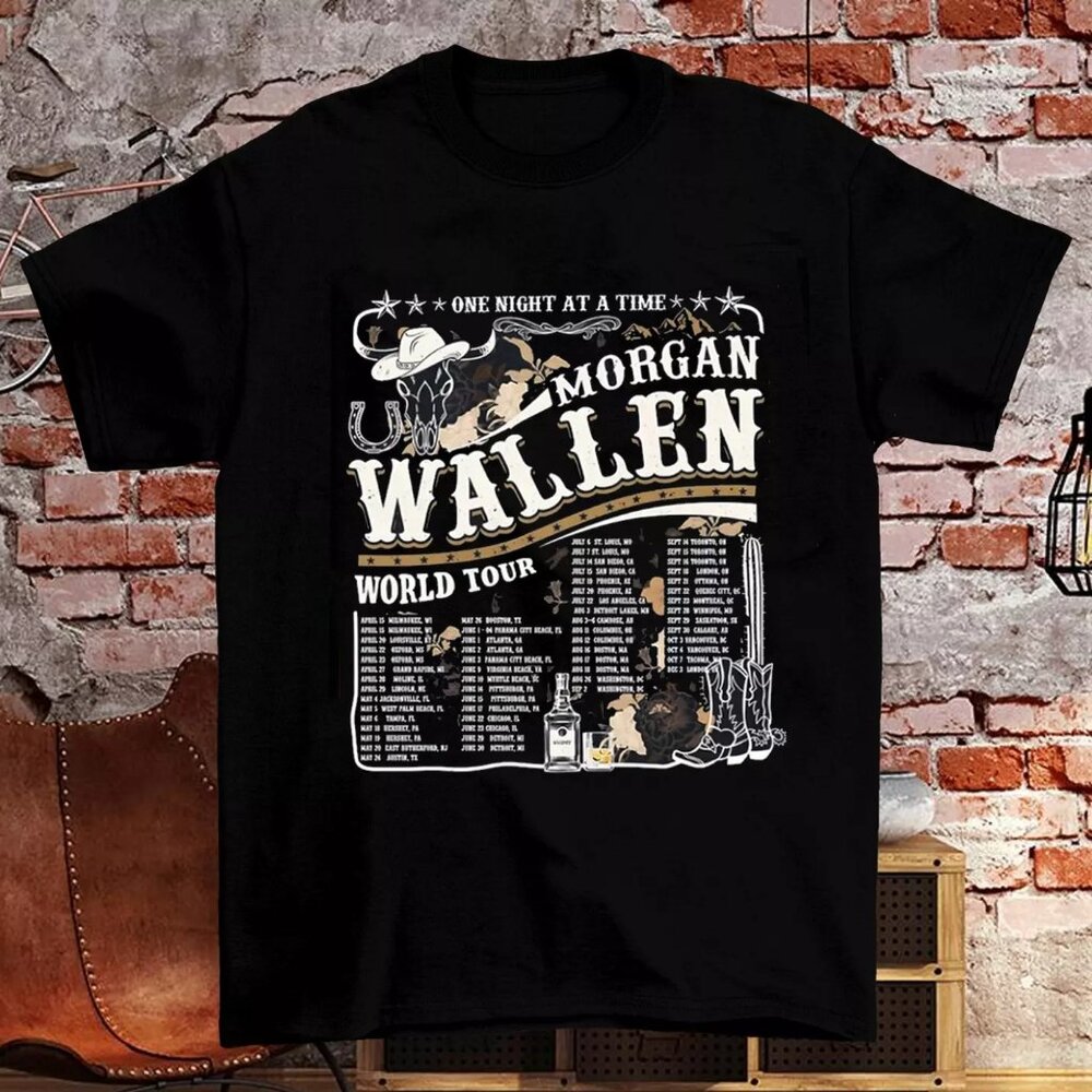 Morgan Wallen World Tour One Night At A Time T-Shirt